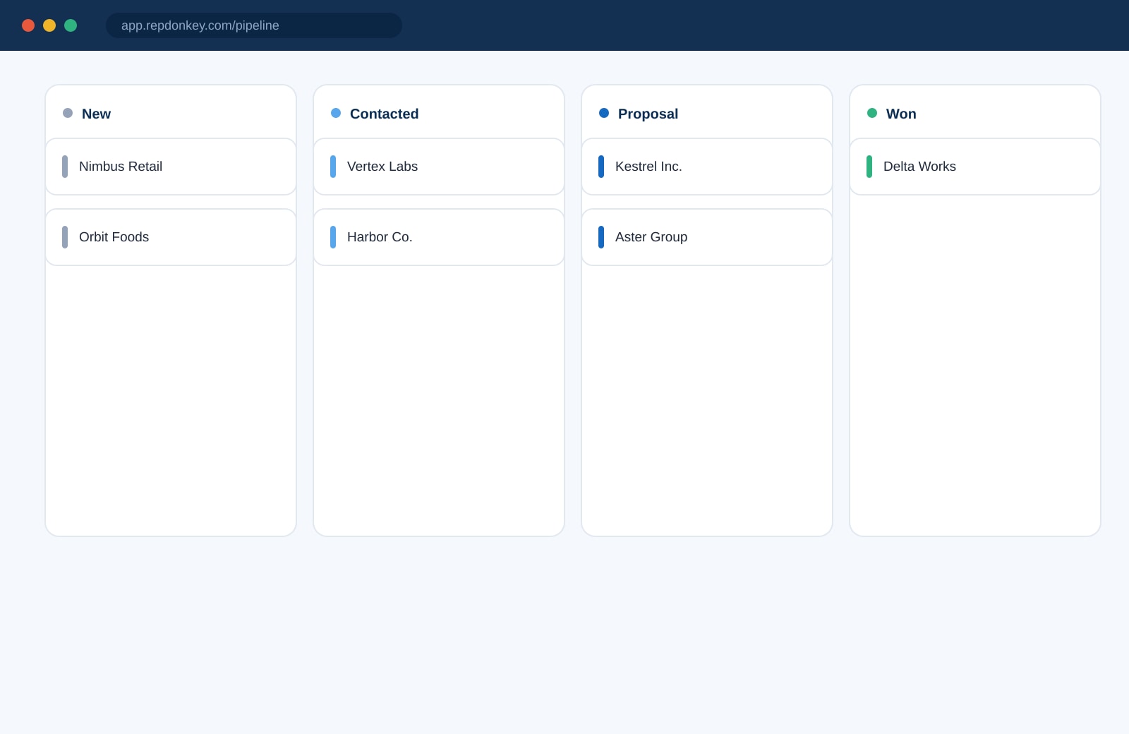 RepDonkey — Sales CRM App